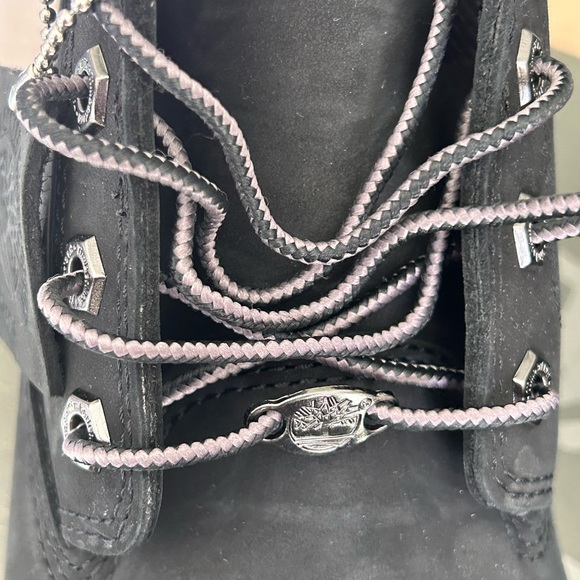 NIB Timberland Women's Nellie Warm Waterproof Chukka Boot in Black. Size 8.5 - Picture 10 of 14